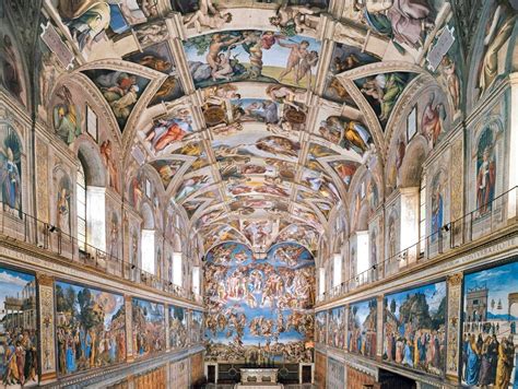 Sistine Chapel .